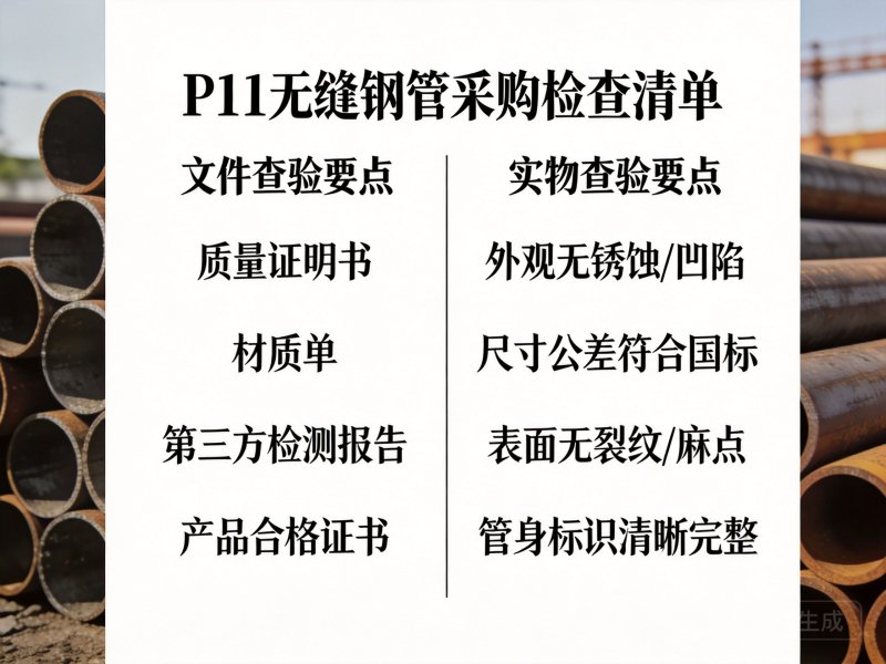 P11无缝钢管采购指南：建阳地区如何识别厂家资质与检验报告